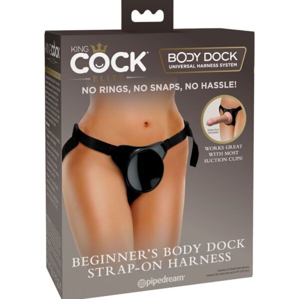 King Cock Elite for Beginners — Strap-On Harness, Adjustable — Strap-On Accessories — view 8