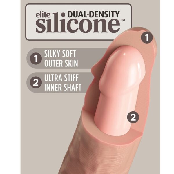 King Cock Elite for Beginners — Strap-On, 15.2 cm — Non-Vibrating Harnesses — view 6