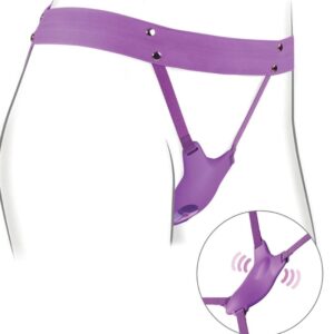 Fantasy for Her Ultimate Butterfly Strap-On — Wearable Vibrator — Clitoral Stimulators — view 4