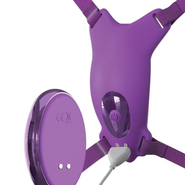 Fantasy for Her Ultimate Butterfly Strap-On — Wearable Vibrator — Clitoral Stimulators — view 3