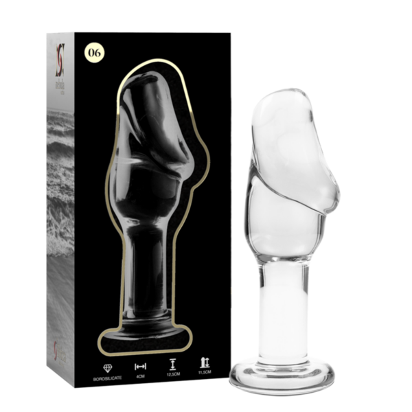 Nebula Series By Ibiza Model 6 — Glass Butt Plug, 12.5 cm — Anal — view 3