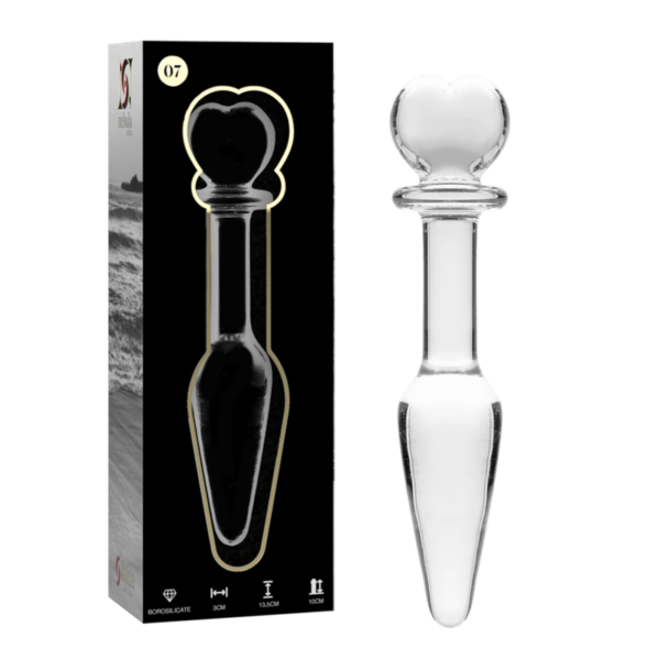 Nebula Series By Ibiza Model 7 — Glass Butt Plug, 13.5 cm — Anal — view 7