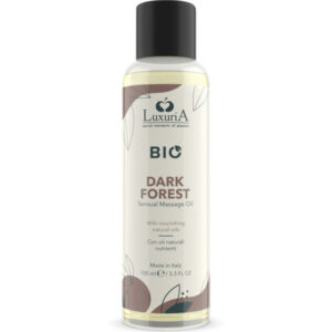 Intimateline Luxuria Bio Dark Forest — Massage Oil, Woody — Body Massage Oils
