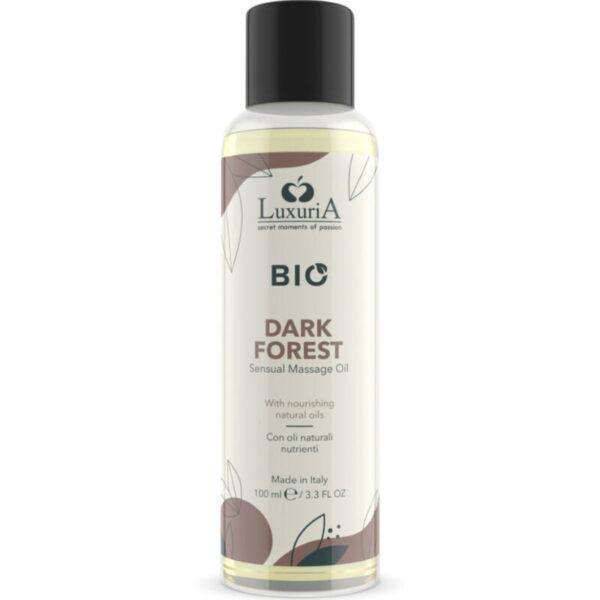 Intimateline Luxuria Bio Dark Forest — Massage Oil, Woody — Body Massage Oils