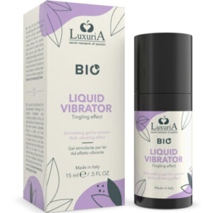 Intimateline Luxuria Bio Liquid Vibrator — Tingling Gel, 15 ml — Arousal Gels for Women