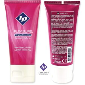 ID Pleasure — Water-Based Lubricant, 60 ml, Tingling — Lubes