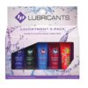 ID Juicy Lube 5 Tubes — Flavoured Lubricant, 12 ml — Lubes