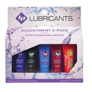 ID Juicy Lube 5 Tubes — Flavoured Lubricant, 12 ml — Lubes