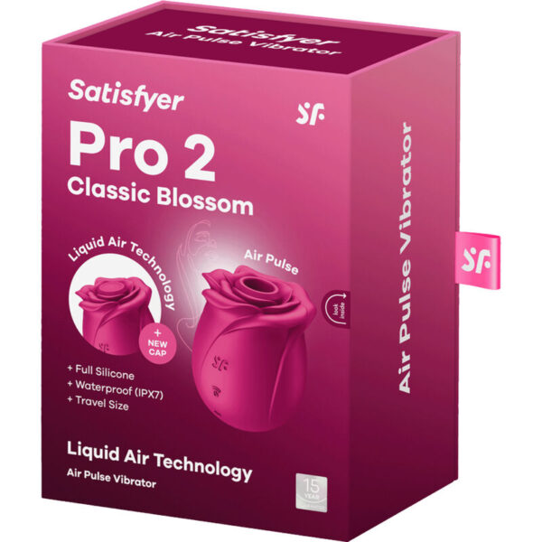 Satisfyer Pro 2 Classic Blossom — Air Pulse Stimulator — Clitoral Stimulators — view 7