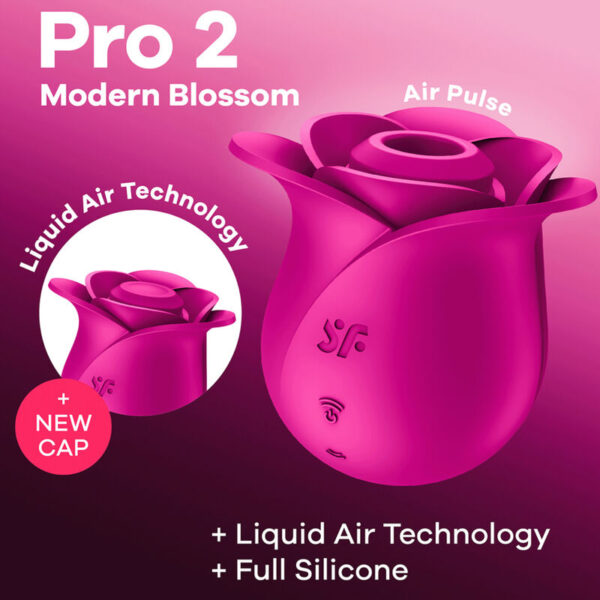 Satisfyer Pro 2 Modern Blossom — Air Pulse Stimulator — Clitoral Stimulators — view 8