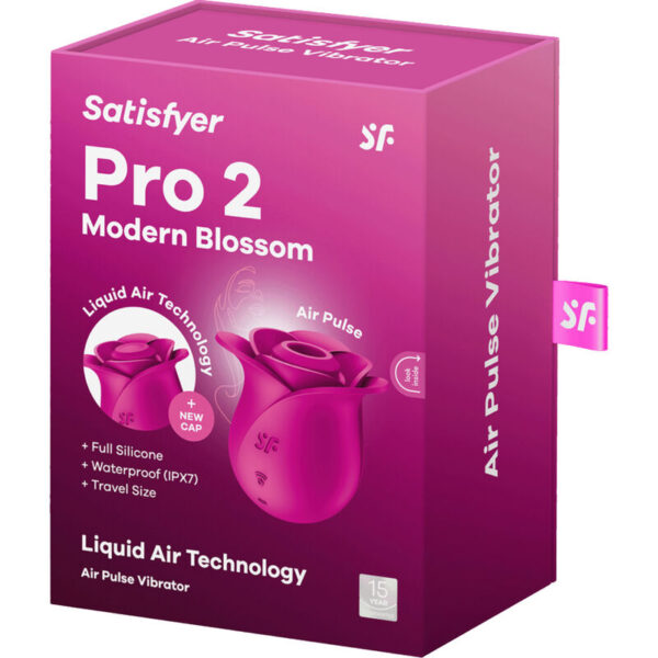 Satisfyer Pro 2 Modern Blossom — Air Pulse Stimulator — Clitoral Stimulators — view 7