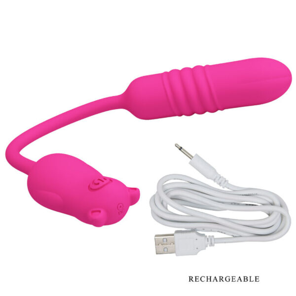 Pretty Love Nobikuma — Bullet Vibrator, Rechargeable, Pink — Bullet Vibrators — view 7