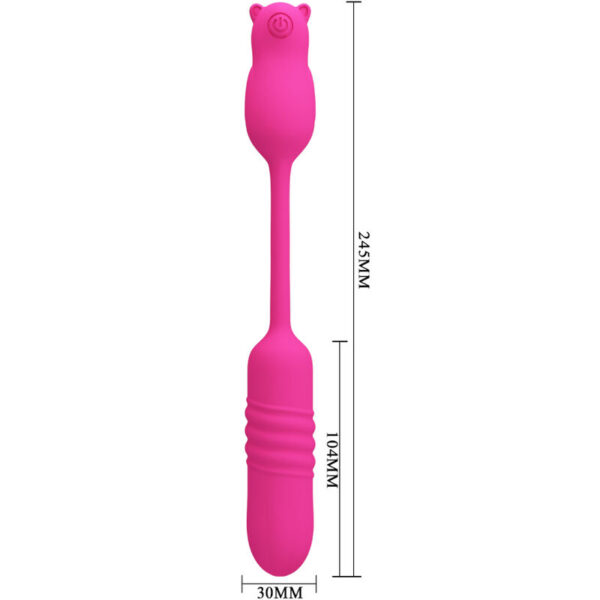 Pretty Love Nobikuma — Bullet Vibrator, Rechargeable, Pink — Bullet Vibrators — view 8