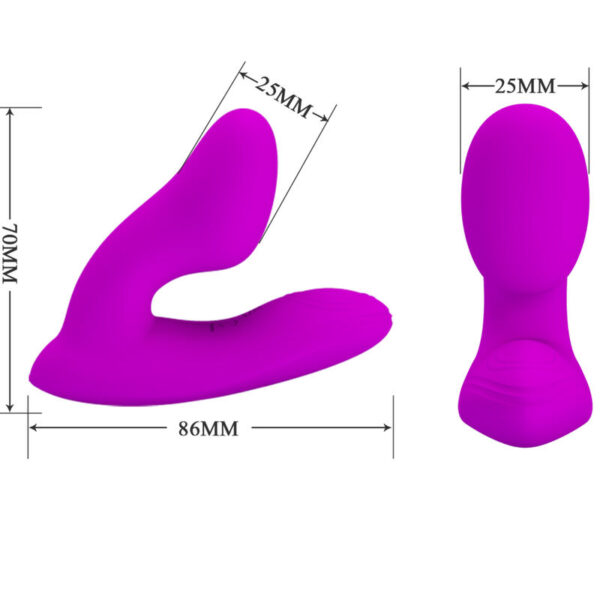 Pretty Love Melvin — Rabbit Vibrator, Remote Control — Clitoral Stimulators — view 5