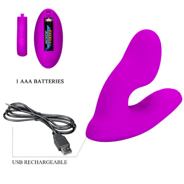 Pretty Love Melvin — Rabbit Vibrator, Remote Control — Clitoral Stimulators — view 4
