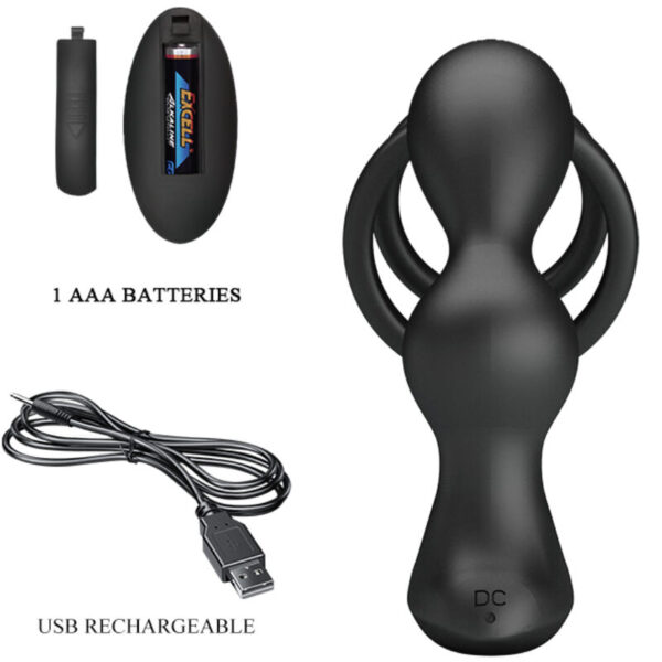 Pretty Love Marshall — Vibrating Cock Ring, Remote Control — Cock Rings — view 5