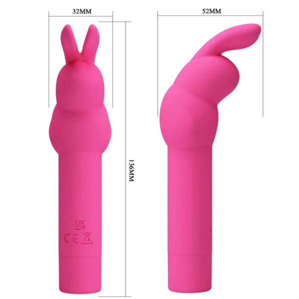 Pretty Love Gerardo — Mini Vibrator, Waterproof, Fuchsia — Clitoral Stimulators — view 7
