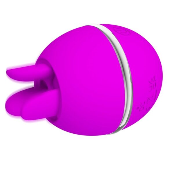 Pretty Love Gemini Ball — Tongue Vibrator, Purple — Clitoral Vibrators — view 8