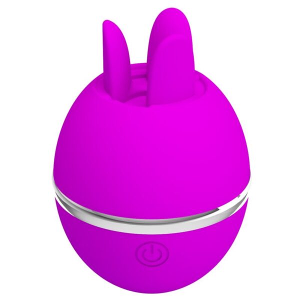 Pretty Love Gemini Ball — Tongue Vibrator, Purple — Clitoral Vibrators — view 5