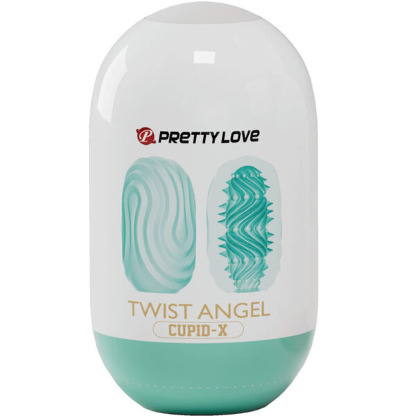 Pretty Love Twist Angel Cupid — Male Masturbator, Turquoise — Male Masturbators — view 3