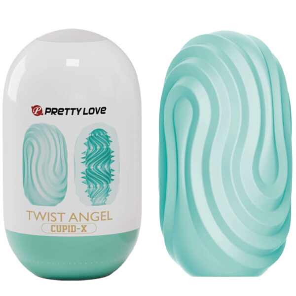 Pretty Love Twist Angel Cupid — Male Masturbator, Turquoise — Male Masturbators