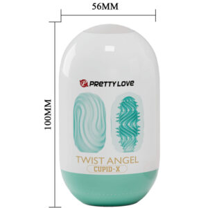 Pretty Love Twist Angel Cupid — Male Masturbator, Turquoise — Male Masturbators — view 4