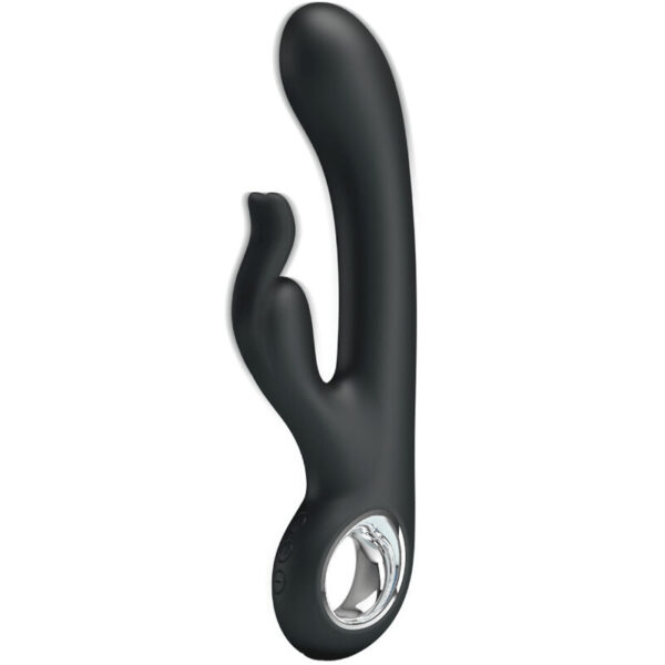 Pretty Love Carina — Rabbit Vibrator, Heated, Black — G-Spot Vibrators
