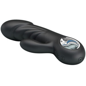 Pretty Love Ansel — Rabbit Vibrator, Rechargeable, Black — G-Spot Vibrators — view 4