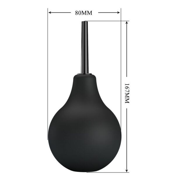 Mr Play Pear Blkb — Anal Douche, 224 ml, Black — view 6