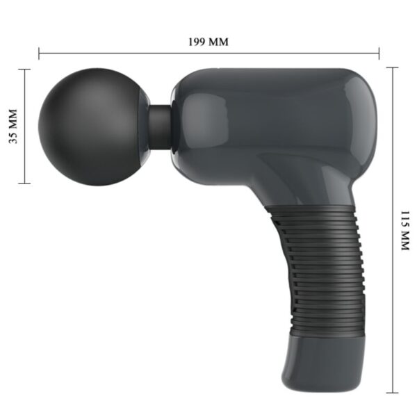 Pretty Love — Personal Massager, Rechargeable, Dark Grey — Clitoral Stimulators — view 7