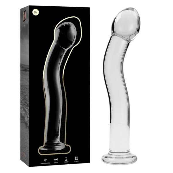 Nebula Series By Ibiza Model 18 — Glass Dildo, 18.5 cm — Dildos — view 2