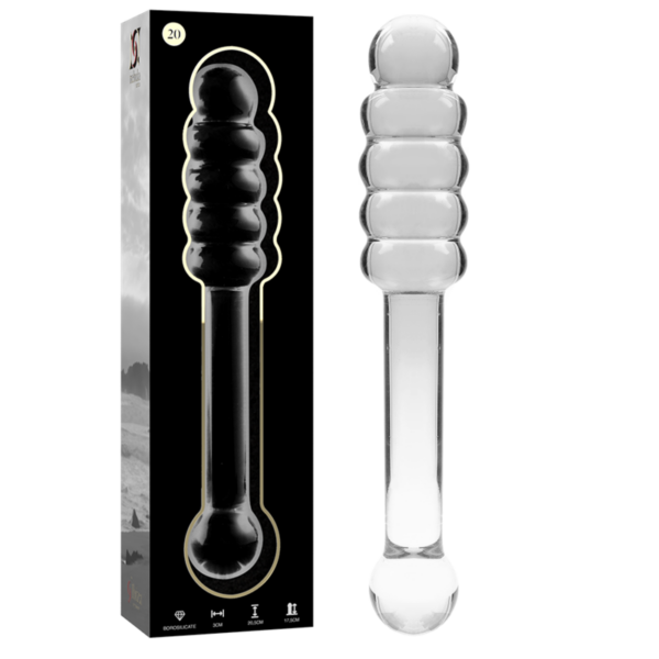 Nebula Series By Ibiza Model 20 — Glass Dildo, 20.5 cm — Dildos — view 2