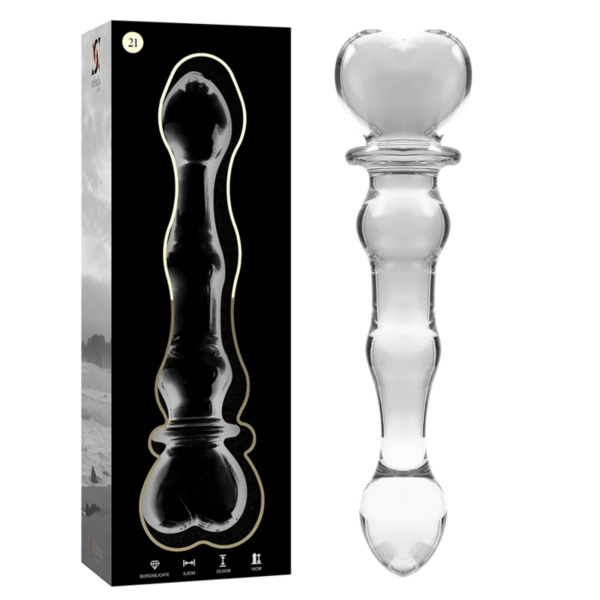 Nebula Series By Ibiza Model 21 — Glass Dildo, 20.5 cm — Dildos — view 6