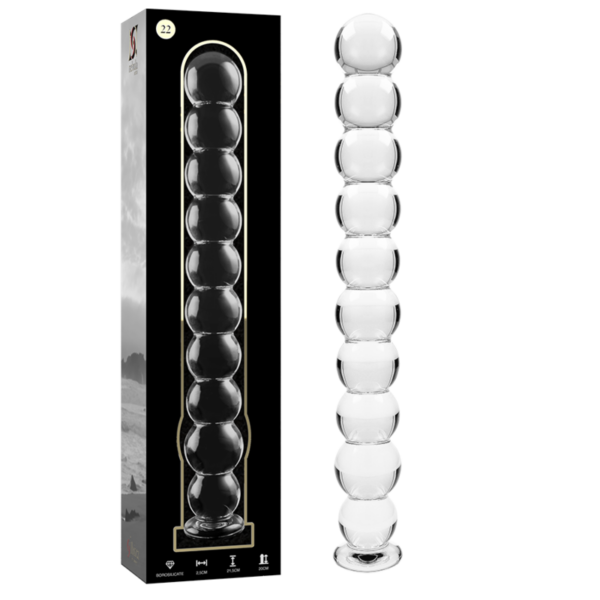 Nebula Series By Ibiza Model 22 — Glass Dildo, 21.5 cm — Dildos — view 2