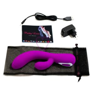 Pretty Love Smart Honey — Rabbit Vibrator, Rechargeable, Lilac — Clitoral Stimulators — view 2