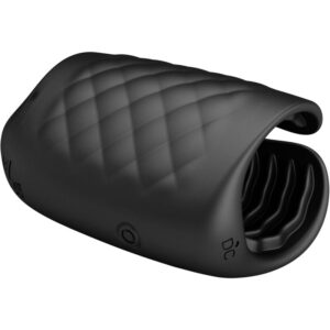 Pretty Love Glans Trainer — Vibrating Masturbator, Black — Male Masturbators — view 2