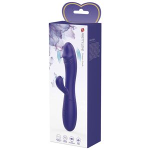 Pretty Love Snappy Youth — Rabbit Vibrator, Rechargeable, Violet — G-Spot Vibrators — view 3