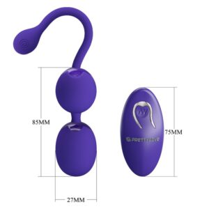 Pretty Love Willie Youth — Vibrating Kegel Balls, Remote Control — Kegel Balls & Ben Wa Balls — view 4