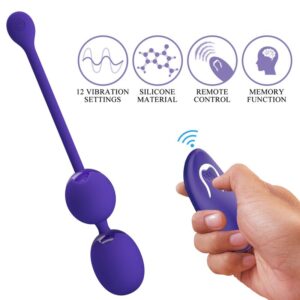 Pretty Love Willie Youth — Vibrating Kegel Balls, Remote Control — Kegel Balls & Ben Wa Balls — view 2