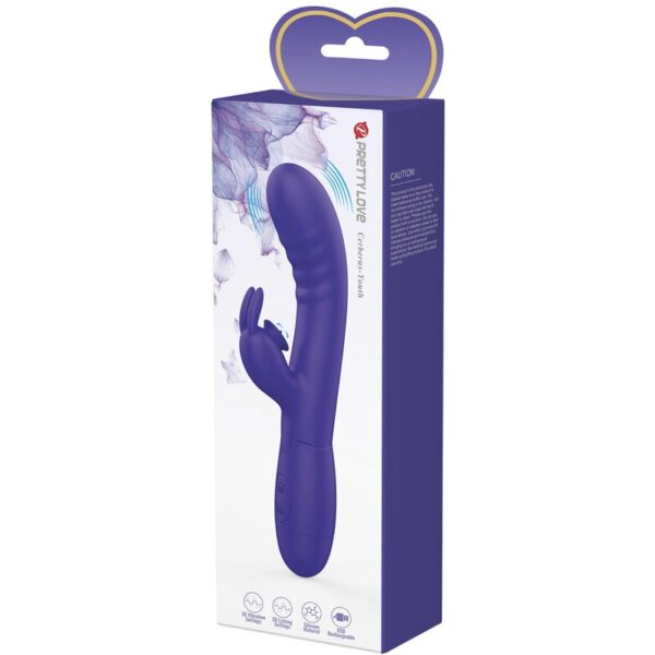 Pretty Love Cerberus Youth — Rabbit Vibrator, Rechargeable — Rabbit Vibrators — view 9