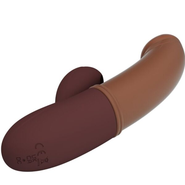 Pretty Love Kane — Rabbit Vibrator, Rechargeable, Brown — G-Spot Vibrators — view 3
