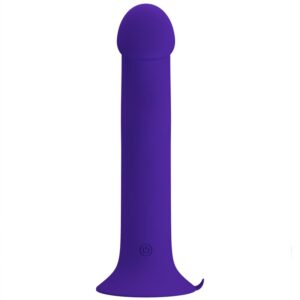 Pretty Love Murray Youth — Vibrating Dildo, Suction Cup, Violet — Dildos