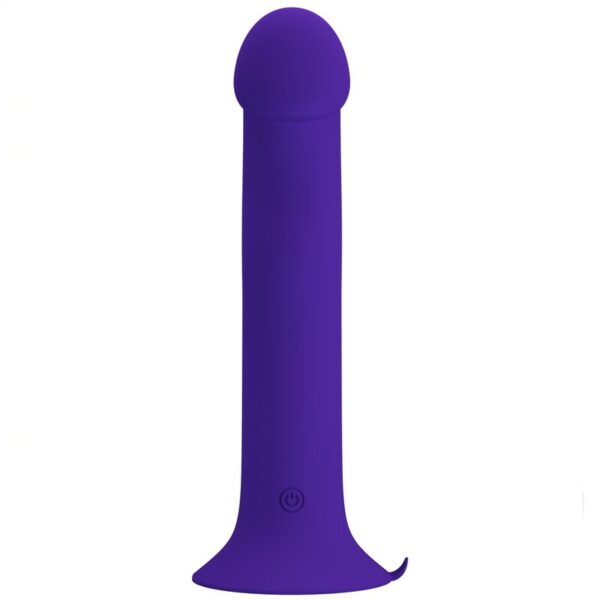 Pretty Love Murray Youth — Vibrating Dildo, Suction Cup, Violet — Dildos