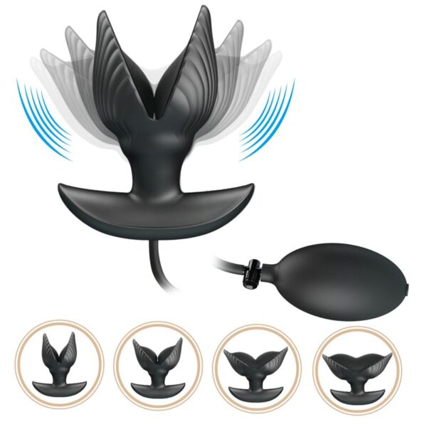 Pretty Love — Inflatable Butt Plug, Rechargeable — Anal — view 6