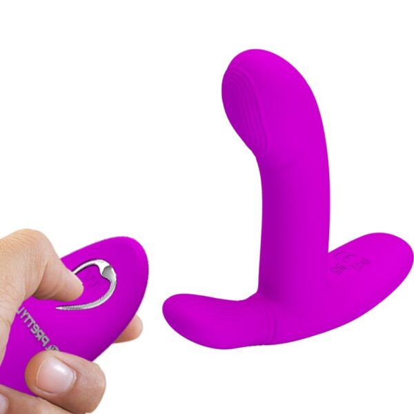 Pretty Love Geri — Rabbit Vibrator, Remote Control, Pink — Clitoral Stimulators — view 6