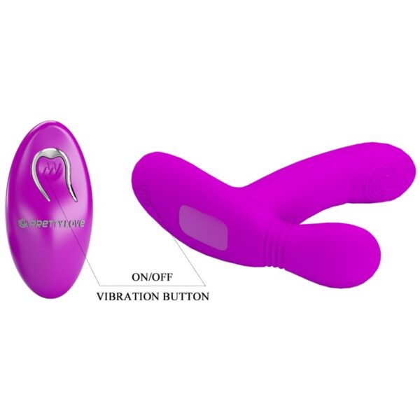 Pretty Love Geri — Rabbit Vibrator, Remote Control, Pink — Clitoral Stimulators — view 7
