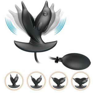 Pretty Love Delfin — Inflatable Butt Plug, Rechargeable — Anal — view 3