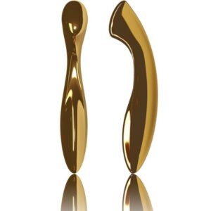 LELO Olga Oro — G-Spot Dildo, Stainless Steel, 19.5 cm — Dildos