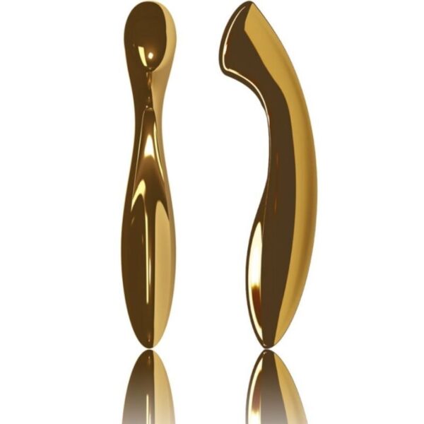 LELO Olga Oro — G-Spot Dildo, Stainless Steel, 19.5 cm — Dildos