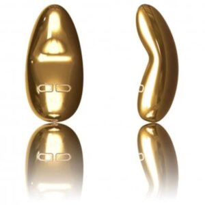 LELO Yva — Clitoral Vibrator, Rechargeable, Gold — Clitoral Stimulators